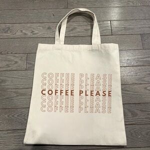 Coffee please Tote Bag - coffee lover bag
